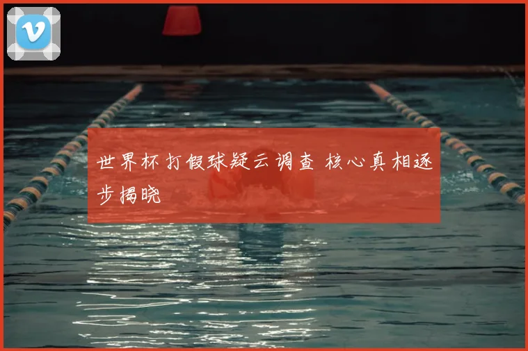 世界杯打假球疑云调查 核心真相逐步揭晓
