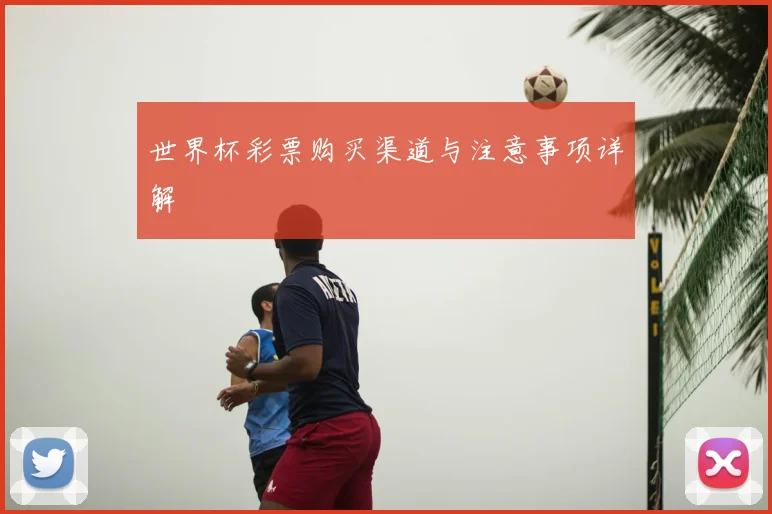 世界杯彩票购买渠道与注意事项详解
